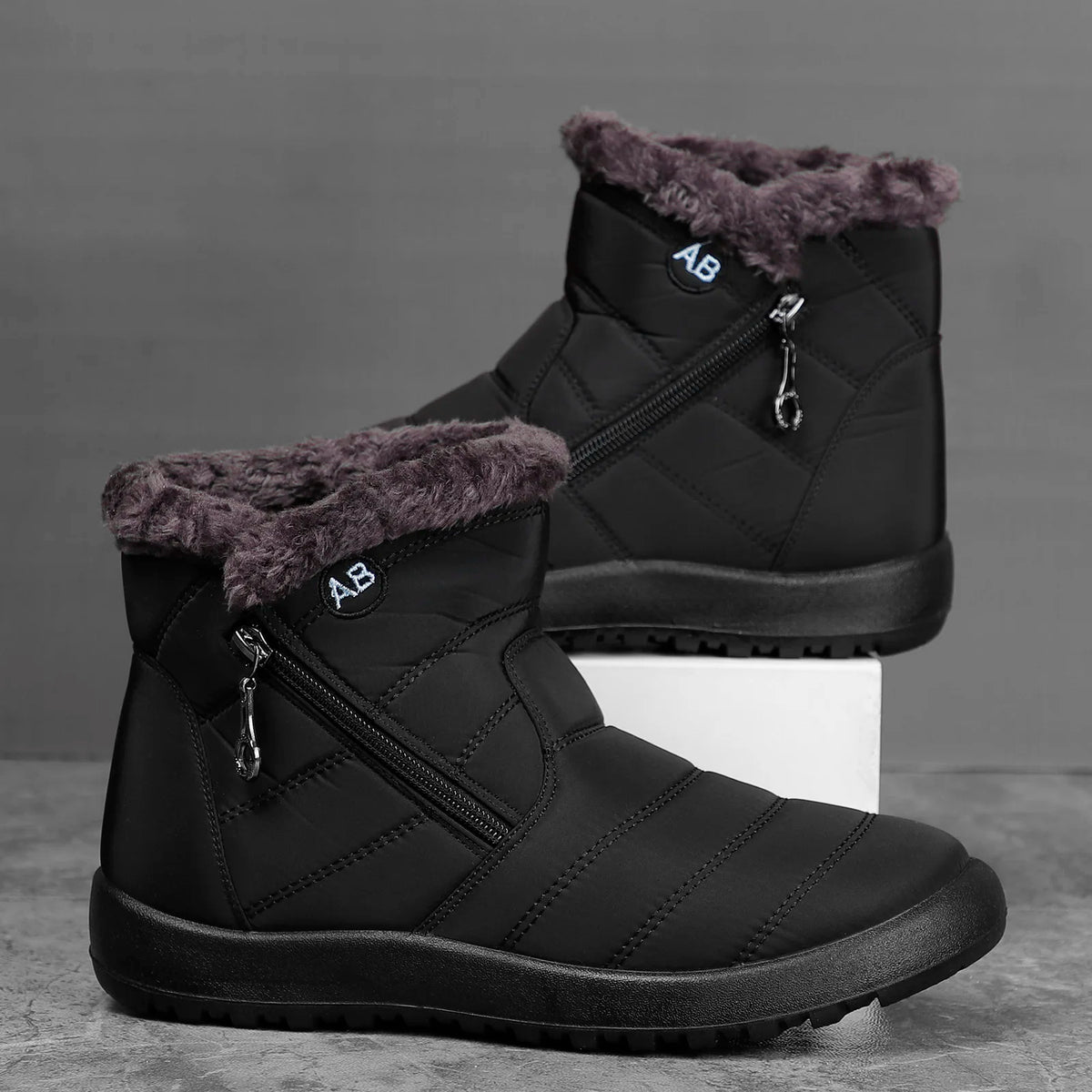 Bota Feminina de Inverno Confort™ - Impermeável e Forrada