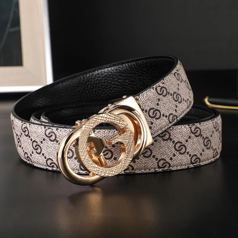 Cinto Feminino de Luxo Couro Vip