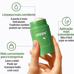 Máscara Removedor de Cravos e Limpeza Facial Green Mask™